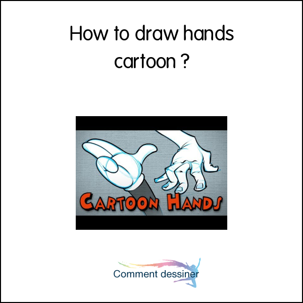 How to draw hands cartoon